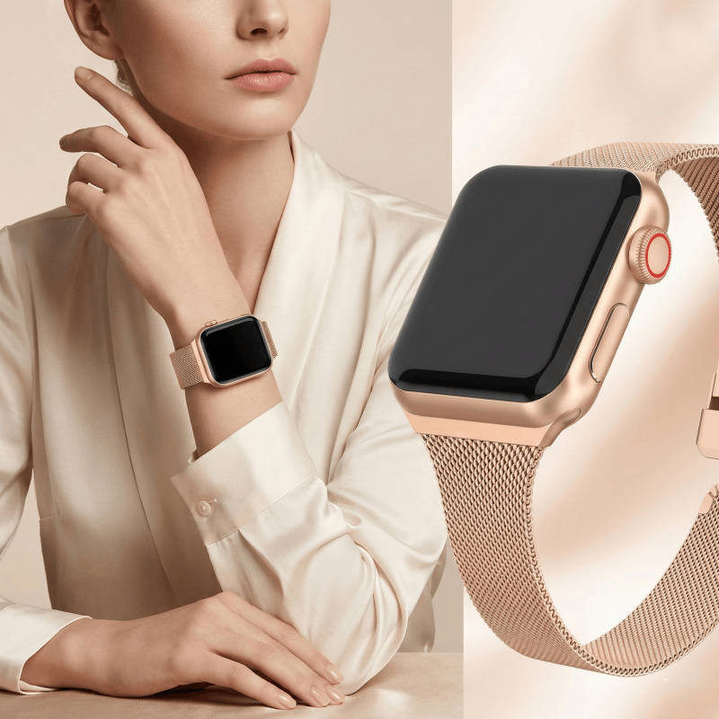 Mesh Coil Strip - Cinturino Milanese per Apple Watch 44mm