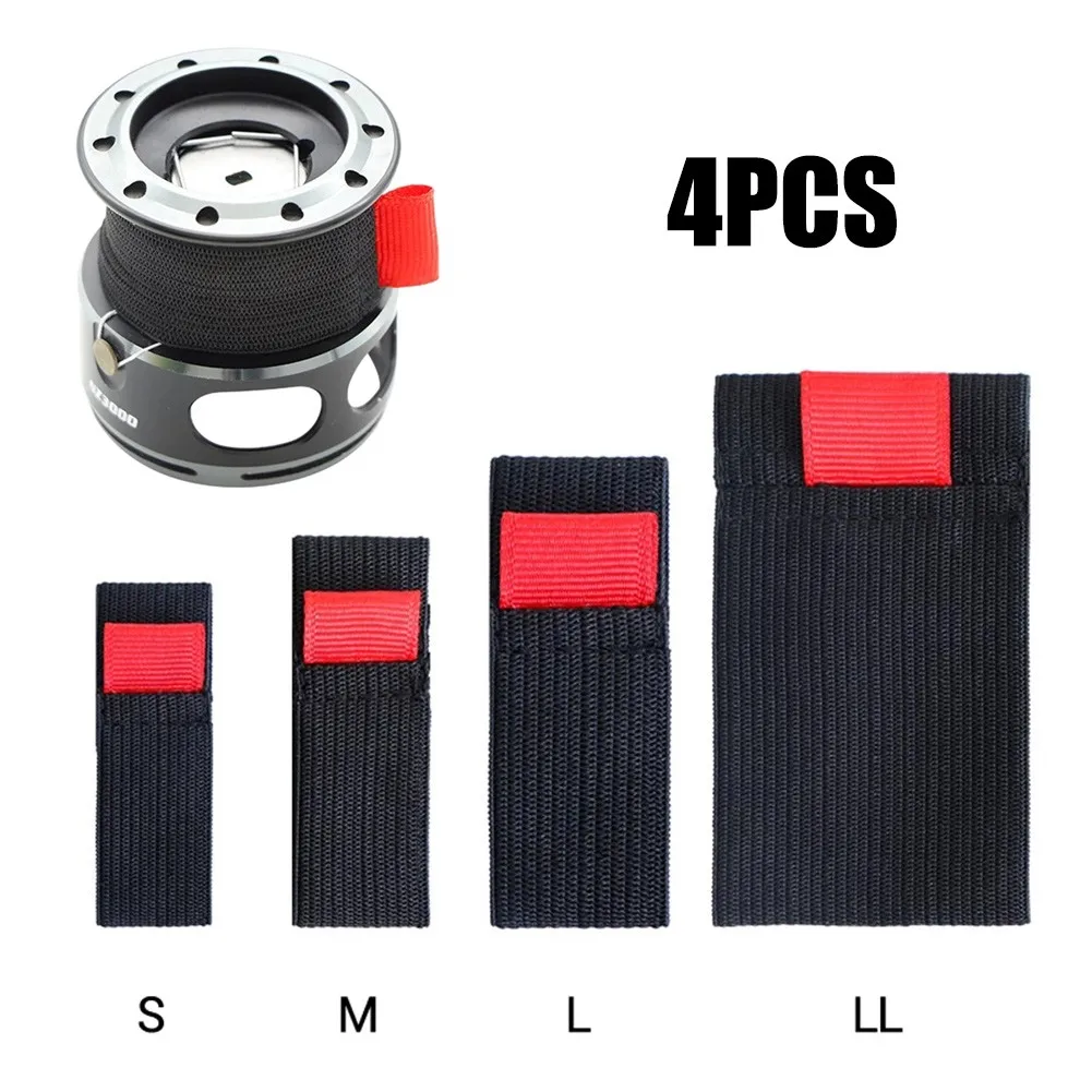 Mesh Coil Strip - 4 pezzi nero + rosso SML