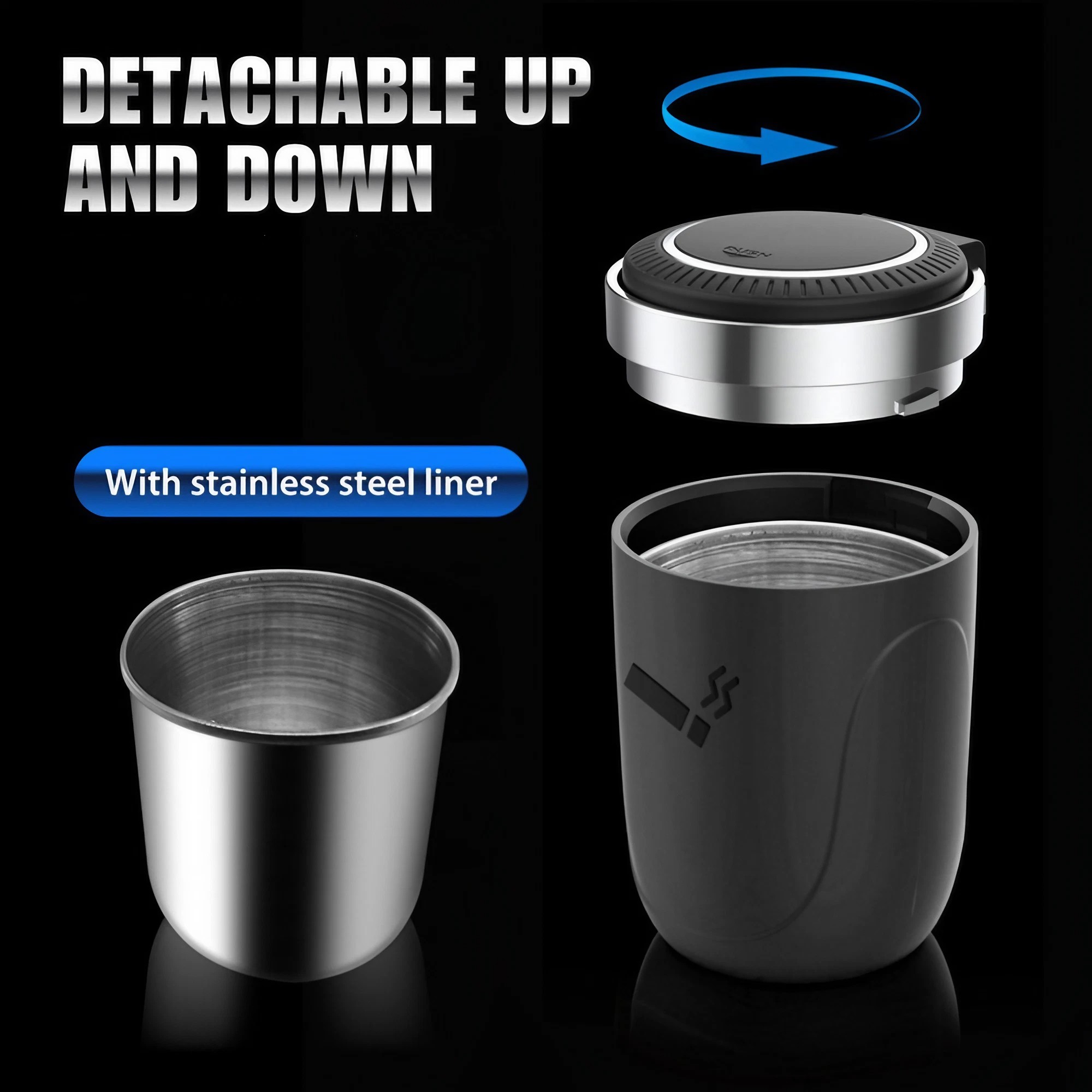 Posacenere per Auto con Luce L - Vape Decoration recensione e prezzo