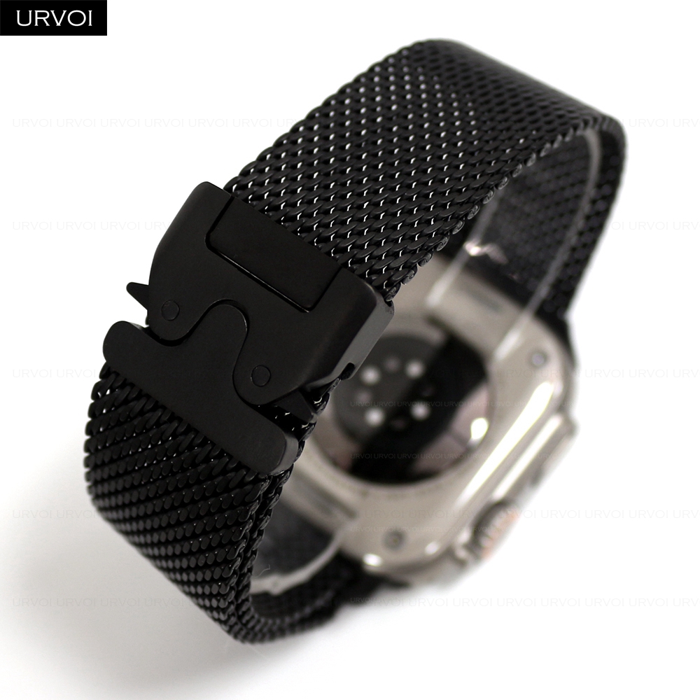 URVOI Anello milanese in titan - Mesh Coil Strip recensione e prezzo
